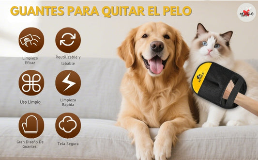 Staticpet® Guante Removedor Quita Pelo
